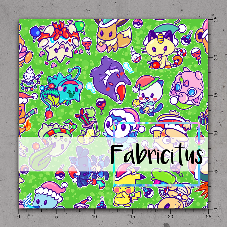 VAFPG01 - FESTIVE POKETTO TOSSED LIME