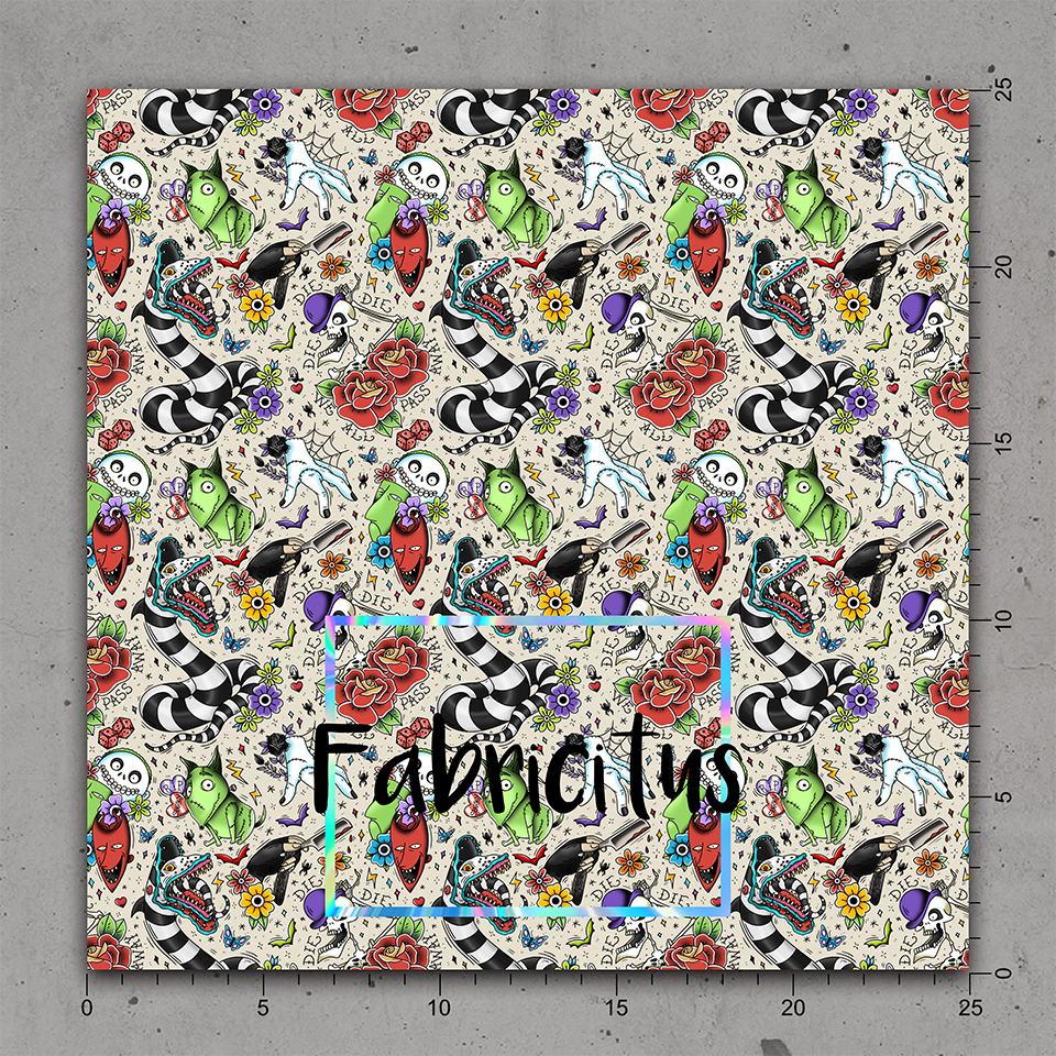 JSGH01 - GOTHIC HORROR TATTOO MASH