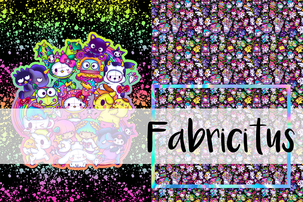 FTHTB01 - HELLO TOKI BLANKET PANEL 01