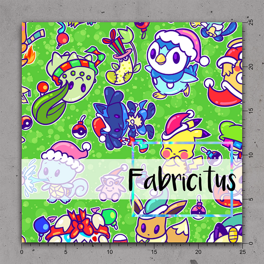 VAFPG01 - FESTIVE POKETTO TOSSED LIME