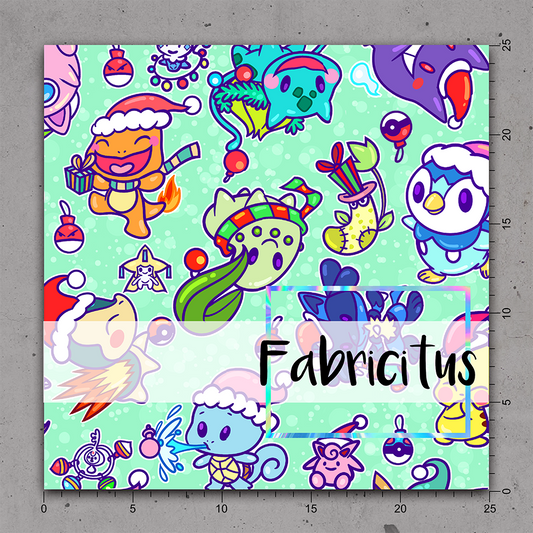 VAFPM01 - FESTIVE POKETTO TOSSED MINT