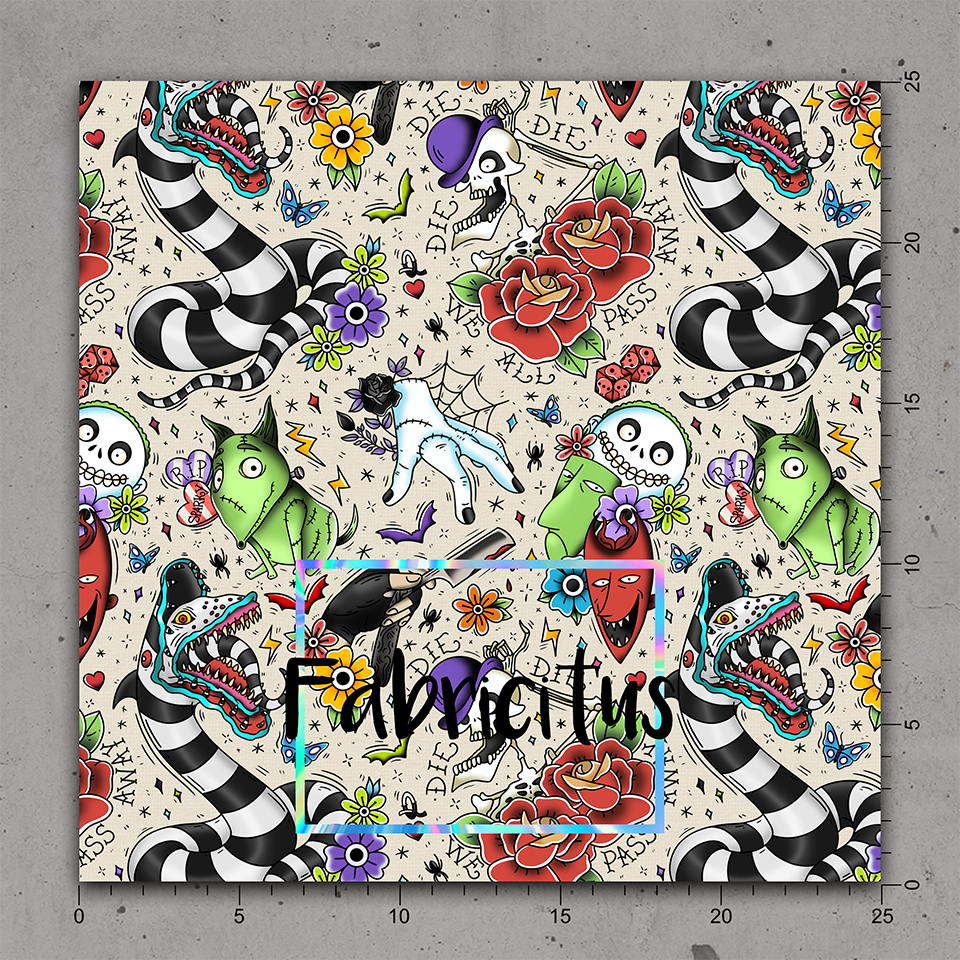 JSGH01 - GOTHIC HORROR TATTOO MASH